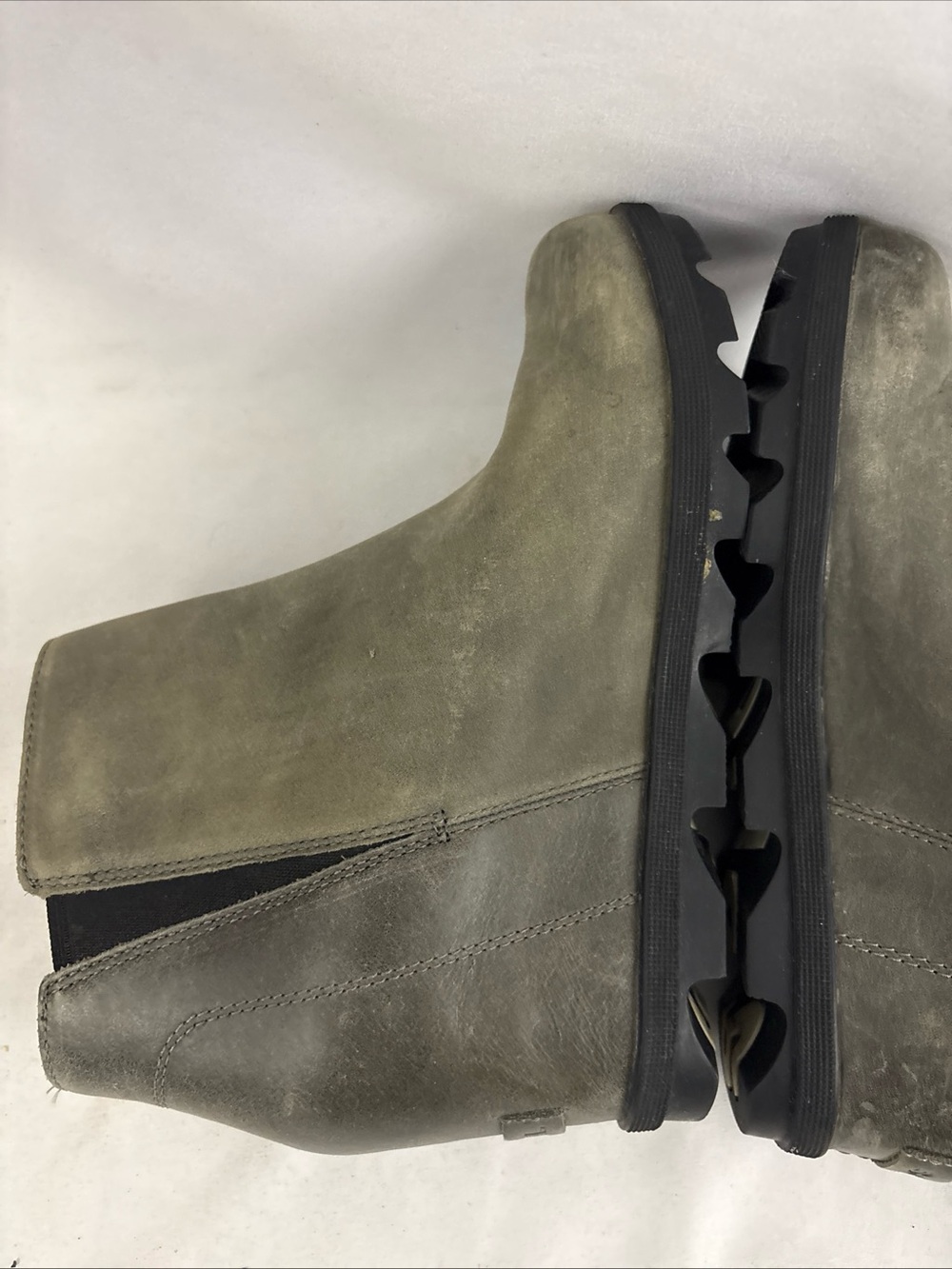 Sorel Joan of Arctic Wedge II Gray Suede Boot Size 9 - Picture 10 of 12